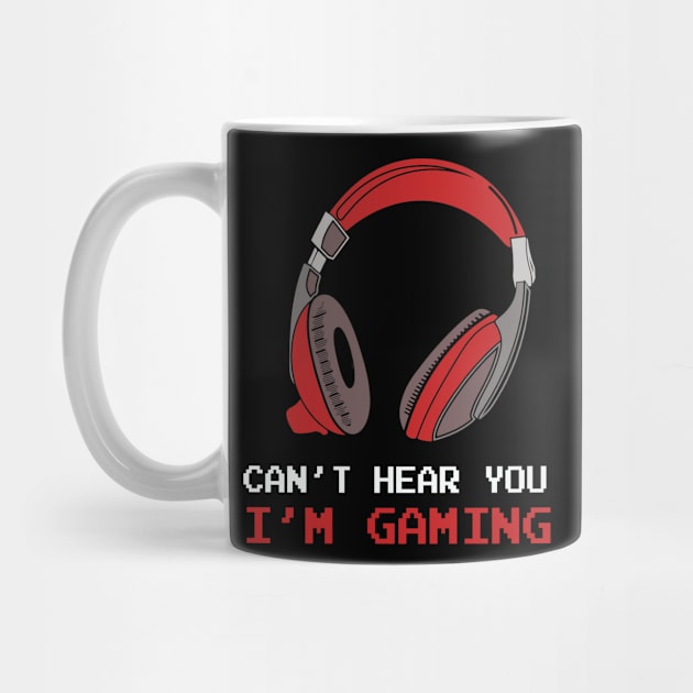 Funny Gamer Headphone by Geoji 